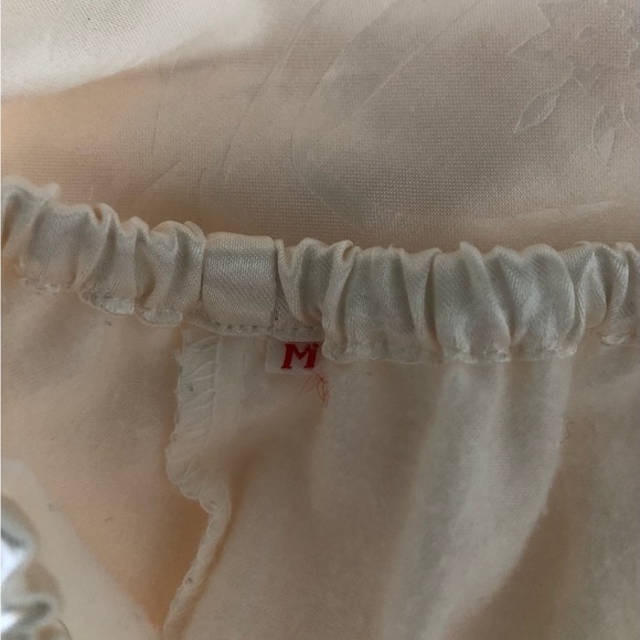 Kathyrn Ivory Satin Pajama Pants - Picture 5 of 11